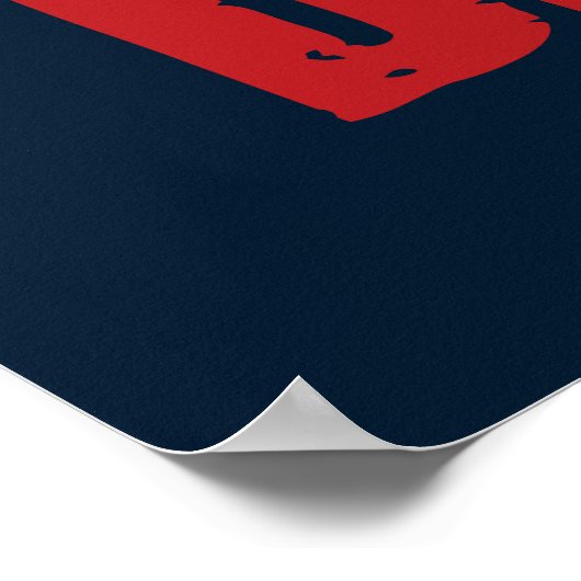 Zuhause der Tapferkeit Poster (Ecke)