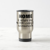 Zuhause der Tassen-| ist wo… Reisebecher (Mittel)