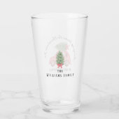 Zuhause - Der Weihnachtsbaum-Glass-Tumbler Glas (Rückseite)