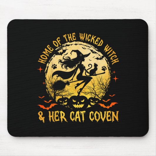 Zuhause der Wicken und ihrer Katze Witzhollen Mousepad (Vorne)
