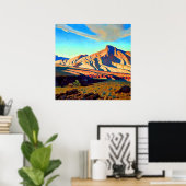 "Zuhause der Wüstenrat" von Maynard Dixon Poster (Heimbüro)