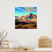 "Zuhause der Wüstenrat" von Maynard Dixon Poster (Küche)