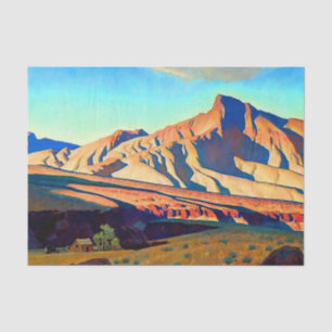 "Zuhause der Wüstenrat" von Maynard Dixon Seidenpapier