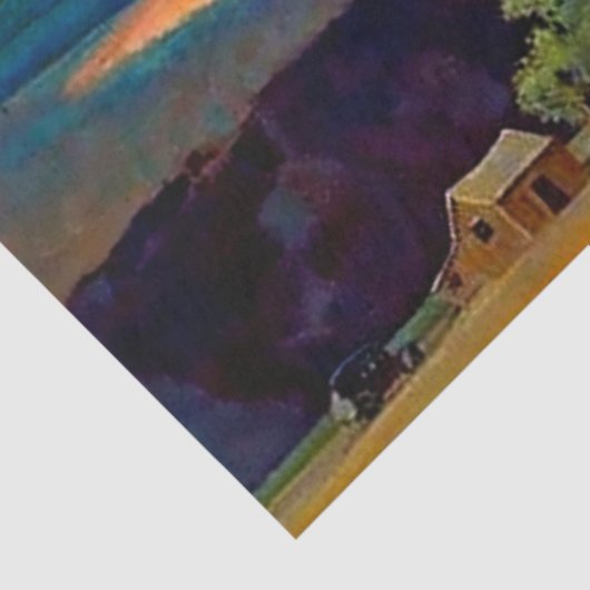 "Zuhause der Wüstenrat" von Maynard Dixon Seidenpapier (Ausschnitt)