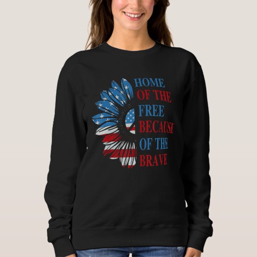 Zuhause des Freien wegen der Brave 2 Sweatshirt (Vorderseite)