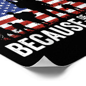 Zuhause des Freien wegen der schönen Gedenkstätte Poster (Ecke)