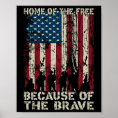 Zuhause des Freien wegen der tapferen Belastung al Poster (Vorne)