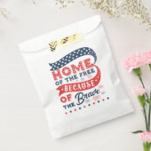 Zuhause des Freien wegen der Tapferkeit Geschenktütchen (Versiegelt)