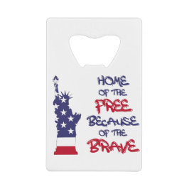 Zuhause des freien wegen des tapferen Zeichens Geldbeutel Flaschenöffner