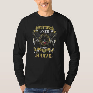 Zuhause des Freien, weil mein Onkel mutige Memoria T-Shirt