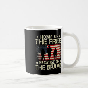 Zuhause des Freistaates wegen der tapferen US-Flag Kaffeetasse