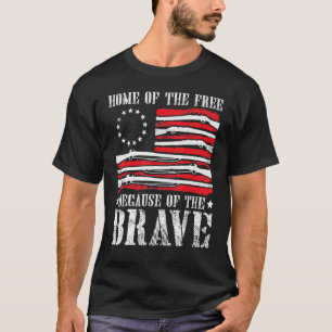 Zuhause des Freistaates wegen des mutigen Betsy Ro T-Shirt