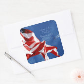 Zuhause des Gratis wegen des Brave Sticker (Umschlag)