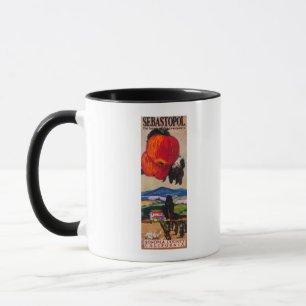 Zuhause des Gravenstein-Posters Tasse