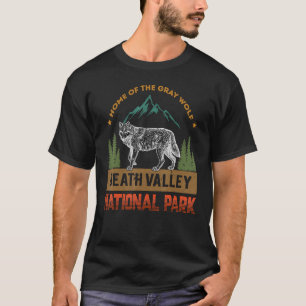 Zuhause des Grey Wolf Death Valley National Park W T-Shirt