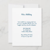 Zuhause des Schatzes von Edward Mason Egglest Einladung (Rückseite)