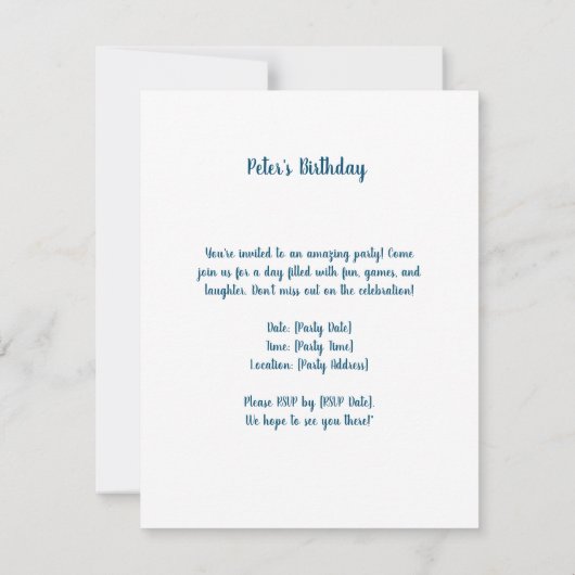 Zuhause des Schatzes von Edward Mason Egglest Einladung (Rückseite)