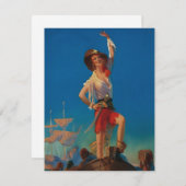 Zuhause des Schatzes von Edward Mason Egglest Einladung (Vorne/Hinten)