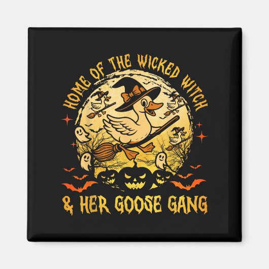 Zuhause des Wickers & Amp; ihre Gänsegabeleißhalle Magnet (Vorne)