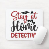 Zuhause-Detektiv bleibe Mousepad (Mit Mouse)