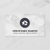 Zuhause Developer-Logo Visitenkarte (Vorderseite)