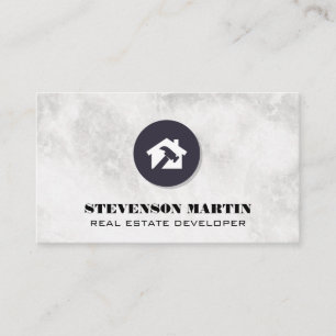 Zuhause Developer-Logo Visitenkarte