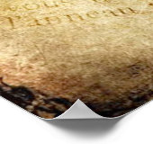 Zuhause-Dosen Poster (Ecke)