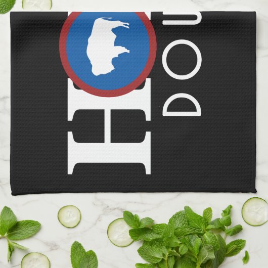 ZUHAUSE Douglas Wyoming Geschirrtuch (Gefaltet)