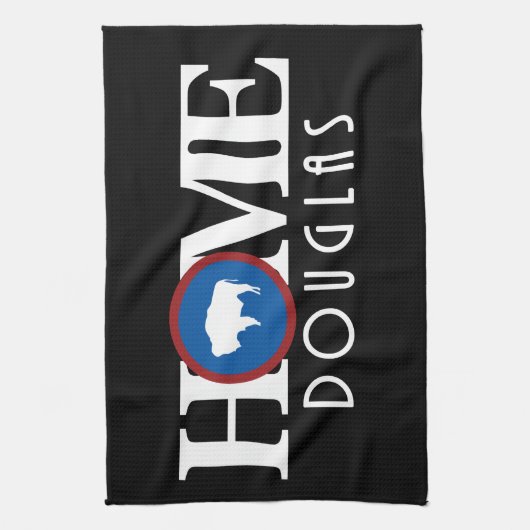 ZUHAUSE Douglas Wyoming Geschirrtuch (Vertikal)