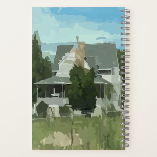 Zuhause Dream Bullet Journal Notizblock (Rückseite)