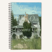 Zuhause Dream Bullet Journal Notizblock (Vorderseite)