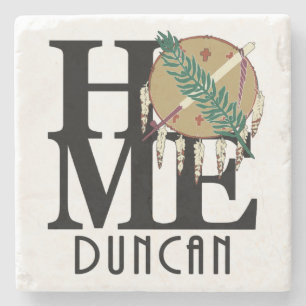 ZUHAUSE Duncan Oklahoma Steinuntersetzer