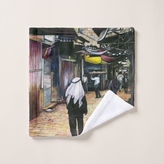 Zuhause durch die Antike, Jerusalem Badhandtuch Set (Waschlappen)