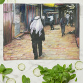 Zuhause durch die Antike, Jerusalem Geschirrtuch (Gefaltet)