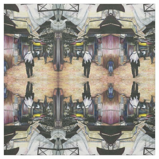 Zuhause durch die Antike, Jerusalem Stoff (Muster)