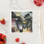 Zuhause durch die Antike laufen, Altes Jerusalem Serviette (Beispiel)