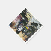 Zuhause durch die Antike laufen, Altes Jerusalem Serviette (Ecke)