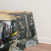 Zuhause durch die Antike laufen Tischdecke (Beispiel)