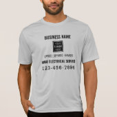 Zuhause E-Service QR-Code Logo-Sonderarbeit T-Shirt (Vorderseite)