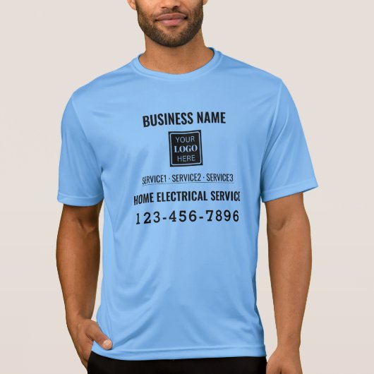 Zuhause E-Service QR-Code Logo-Sonderarbeit T-Shirt (Vorderseite)