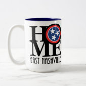 ZUHAUSE East Nashville 15oz Zweifarbige Tasse (Links)
