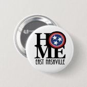ZUHAUSE East Nashville Button (Vorne & Hinten)