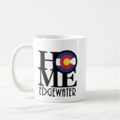 ZUHAUSE Edgewater Colorado 11oz Kaffeetasse (Links)