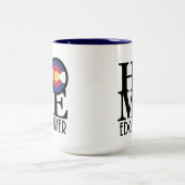 ZUHAUSE Edgewater Colorado 15oz Zweifarbige Tasse (Mittel)