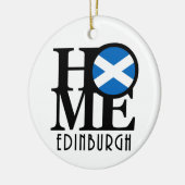 ZUHAUSE Edinburgh Scotland Keramik Ornament (Links)