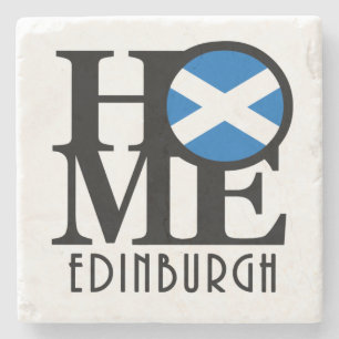 ZUHAUSE Edinburgh Scotland Steinuntersetzer