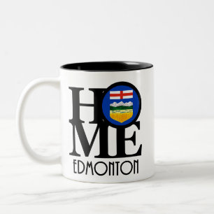 ZUHAUSE Edmonton Alberta 11oz Zweifarbige Tasse