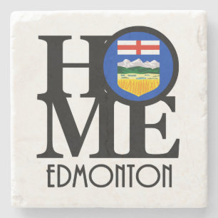 ZUHAUSE Edmonton Alberta Steinuntersetzer