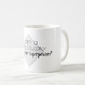 Zuhause Educator Supermacht Kaffeetasse (VorderseiteRechts)