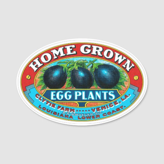 Zuhause Ei Pflanze Button (Vorderseite)